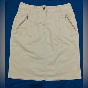 🌵Eddie Bauer Khaki Skirt 10 EUC